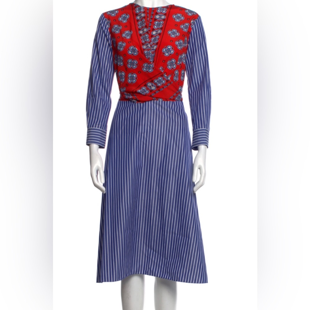 Sandro dress size 40, silk and cotton